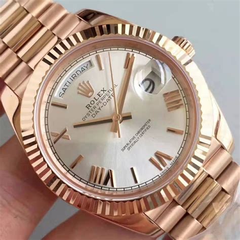 swissmade rolex daydate gold replica|rolex watches swiss made.